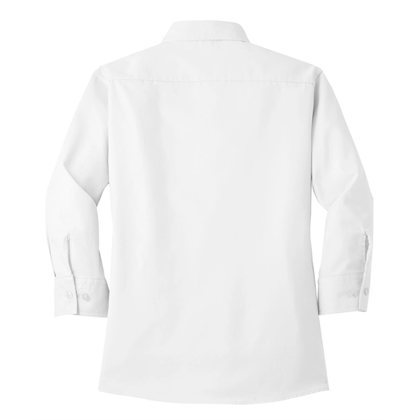 Port Authority Women's 3/4-Sleeve Easy Care Shirt. - Port Authority Women's 3/4-Sleeve Easy Care Shirt. - Image 24 of 40