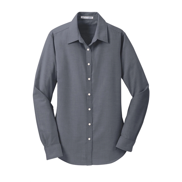 Port Authority Women's SuperPro Oxford Shirt. - Port Authority Women's SuperPro Oxford Shirt. - Image 0 of 30