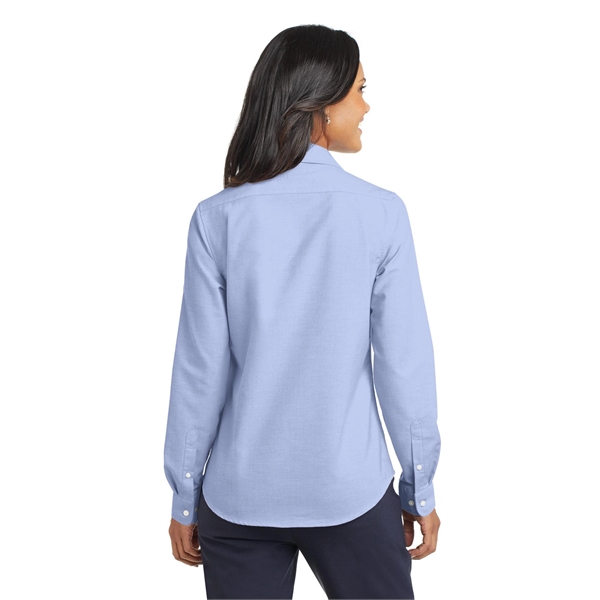 Port Authority Women's SuperPro Oxford Shirt. - Port Authority Women's SuperPro Oxford Shirt. - Image 25 of 30