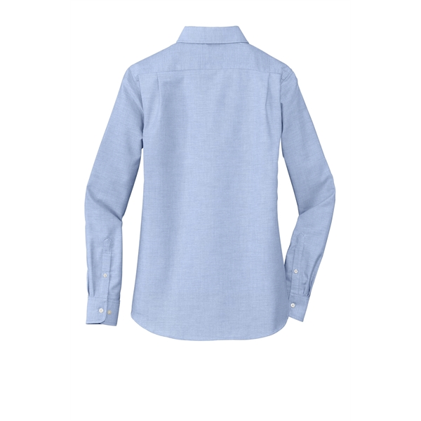 Port Authority Women's SuperPro Oxford Shirt. - Port Authority Women's SuperPro Oxford Shirt. - Image 13 of 30