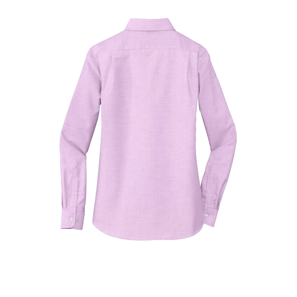 Port Authority Women's SuperPro Oxford Shirt. - Port Authority Women's SuperPro Oxford Shirt. - Image 17 of 30