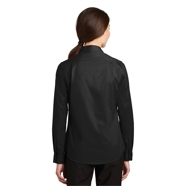 Port Authority Women's SuperPro Twill Shirt. - Port Authority Women's SuperPro Twill Shirt. - Image 7 of 45