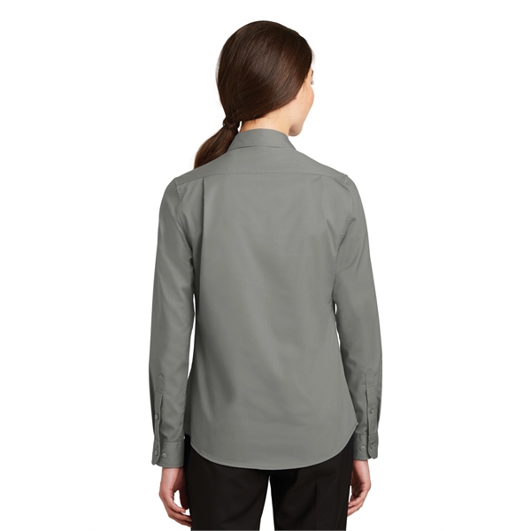 Port Authority Women's SuperPro Twill Shirt. - Port Authority Women's SuperPro Twill Shirt. - Image 14 of 45