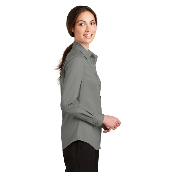 Port Authority Women's SuperPro Twill Shirt. - Port Authority Women's SuperPro Twill Shirt. - Image 15 of 45