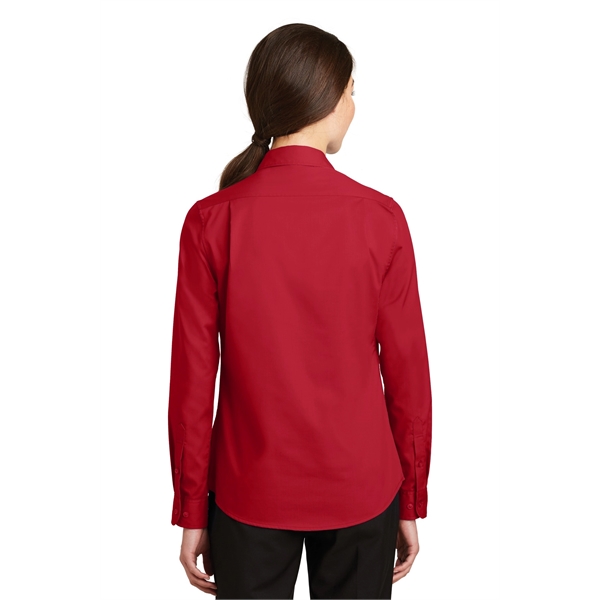 Port Authority Women's SuperPro Twill Shirt. - Port Authority Women's SuperPro Twill Shirt. - Image 22 of 45