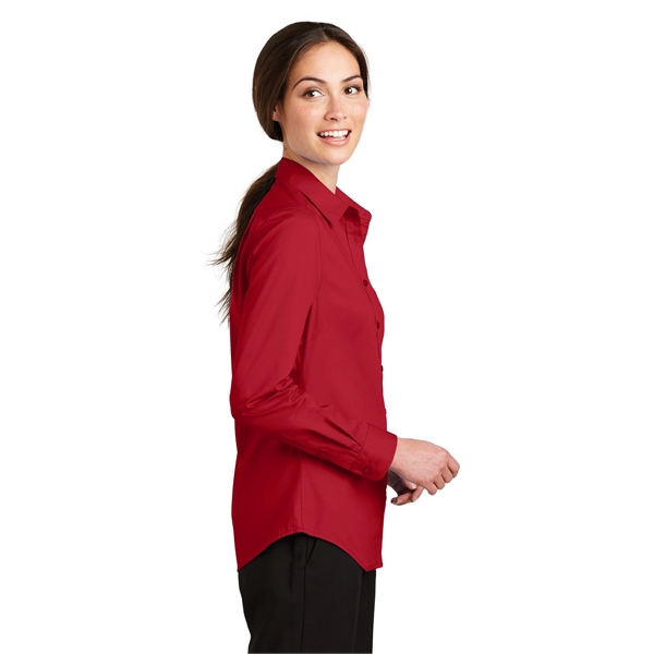 Port Authority Women's SuperPro Twill Shirt. - Port Authority Women's SuperPro Twill Shirt. - Image 23 of 45