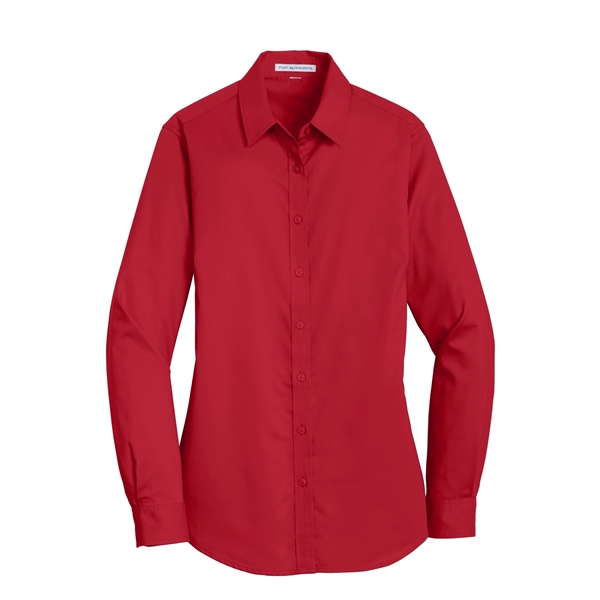 Port Authority Women's SuperPro Twill Shirt. - Port Authority Women's SuperPro Twill Shirt. - Image 24 of 45