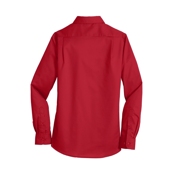 Port Authority Women's SuperPro Twill Shirt. - Port Authority Women's SuperPro Twill Shirt. - Image 25 of 45