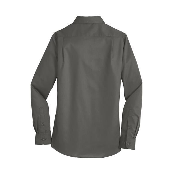 Port Authority Women's SuperPro Twill Shirt. - Port Authority Women's SuperPro Twill Shirt. - Image 29 of 45