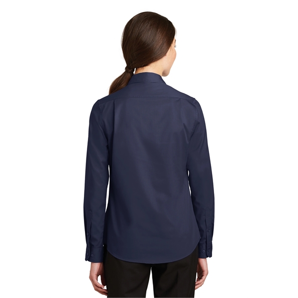 Port Authority Women's SuperPro Twill Shirt. - Port Authority Women's SuperPro Twill Shirt. - Image 34 of 45