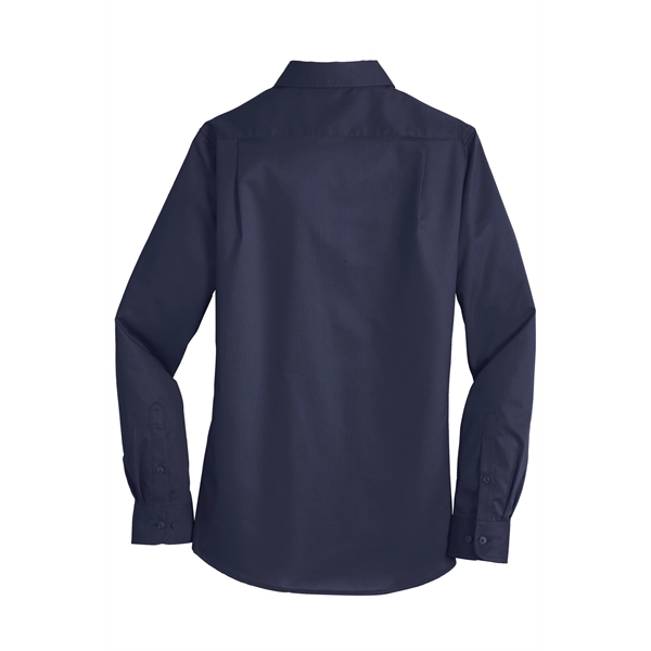 Port Authority Women's SuperPro Twill Shirt. - Port Authority Women's SuperPro Twill Shirt. - Image 37 of 45