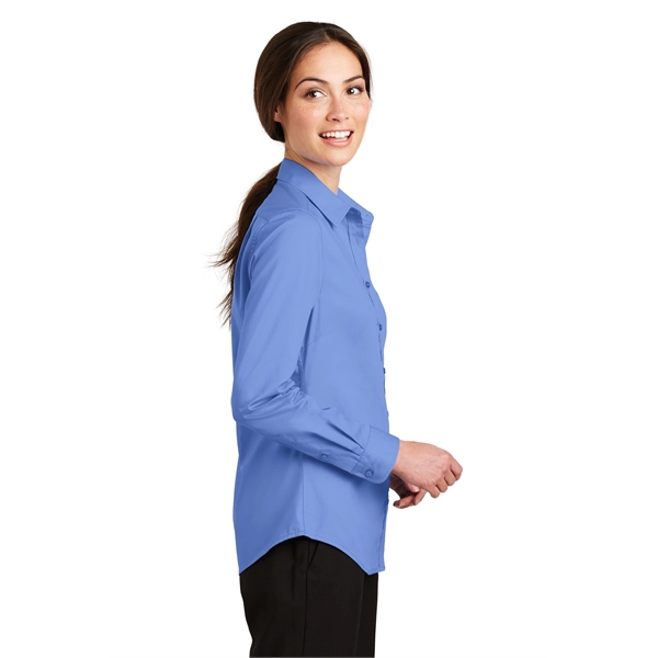 Port Authority Women's SuperPro Twill Shirt. - Port Authority Women's SuperPro Twill Shirt. - Image 39 of 45