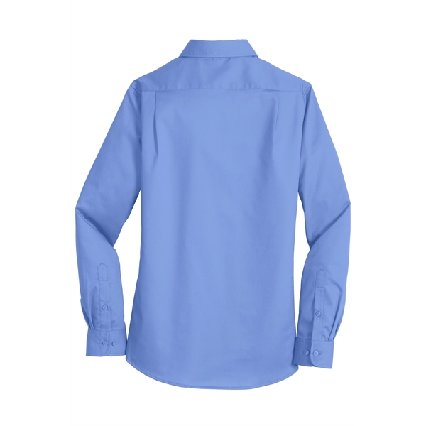 Port Authority Women's SuperPro Twill Shirt. - Port Authority Women's SuperPro Twill Shirt. - Image 41 of 45