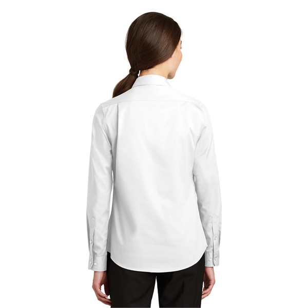 Port Authority Women's SuperPro Twill Shirt. - Port Authority Women's SuperPro Twill Shirt. - Image 42 of 45