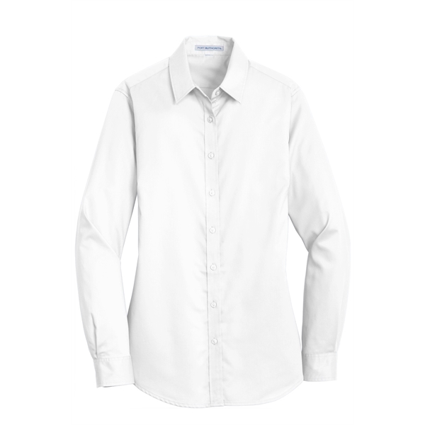 Port Authority Women's SuperPro Twill Shirt. - Port Authority Women's SuperPro Twill Shirt. - Image 44 of 45