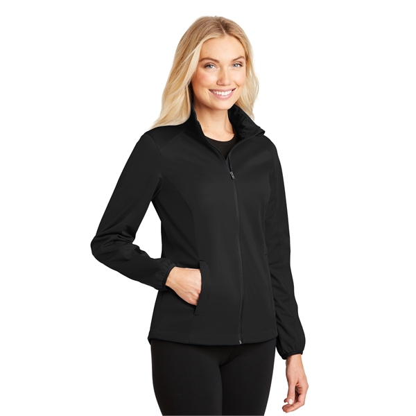 Port Authority Women's Active Soft Shell Jacket. - Port Authority Women's Active Soft Shell Jacket. - Image 4 of 33