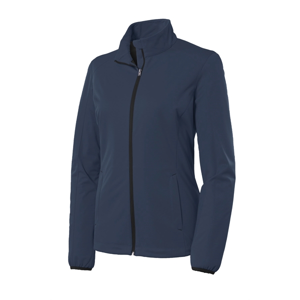 Port Authority Women's Active Soft Shell Jacket. - Port Authority Women's Active Soft Shell Jacket. - Image 9 of 33