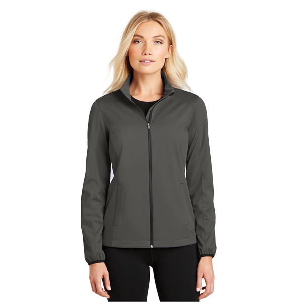 Port Authority Women's Active Soft Shell Jacket. - Port Authority Women's Active Soft Shell Jacket. - Image 11 of 33