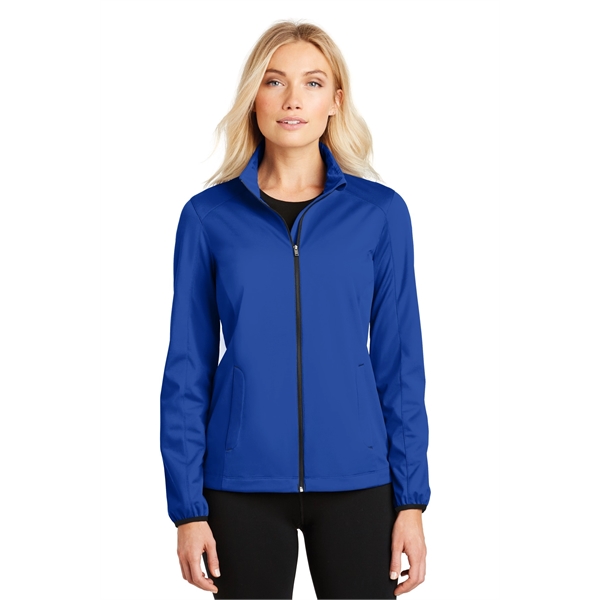 Port Authority Women's Active Soft Shell Jacket. - Port Authority Women's Active Soft Shell Jacket. - Image 16 of 33