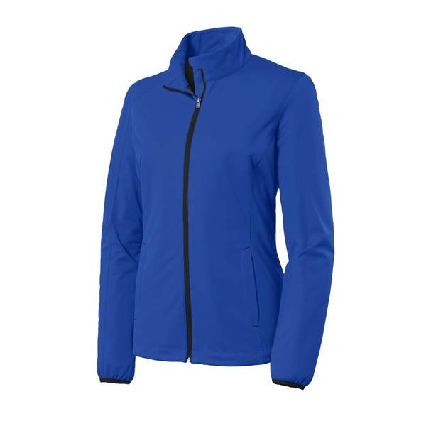 Port Authority Women's Active Soft Shell Jacket. - Port Authority Women's Active Soft Shell Jacket. - Image 19 of 33