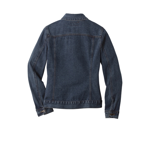 Port Authority Women's Denim Jacket. - Port Authority Women's Denim Jacket. - Image 5 of 5