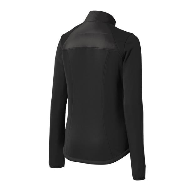 Port Authority Women's Hybrid Soft Shell Jacket. - Port Authority Women's Hybrid Soft Shell Jacket. - Image 4 of 9