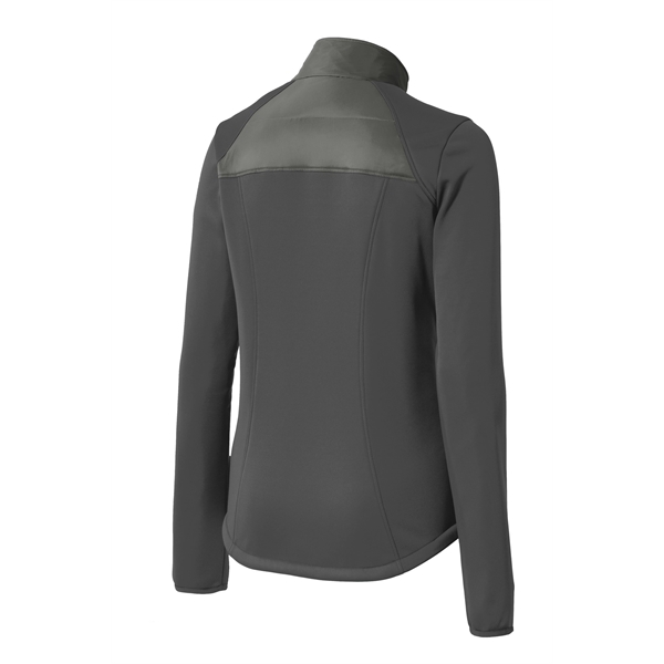 Port Authority Women's Hybrid Soft Shell Jacket. - Port Authority Women's Hybrid Soft Shell Jacket. - Image 9 of 9