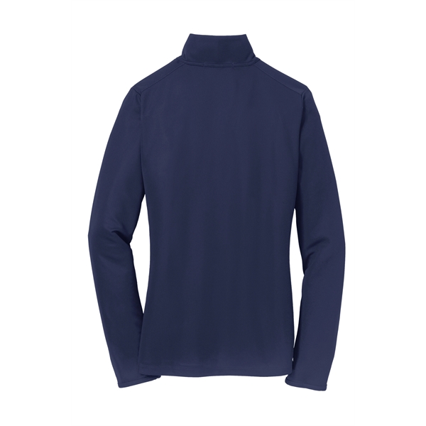 Port Authority Women's Pinpoint Mesh 1/2-Zip . - Port Authority Women's Pinpoint Mesh 1/2-Zip . - Image 14 of 14