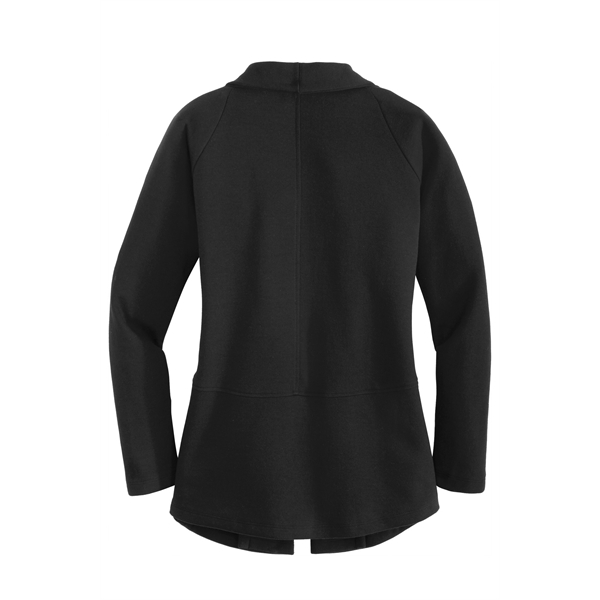 Port Authority Women's Interlock Cardigan. - Port Authority Women's Interlock Cardigan. - Image 4 of 20