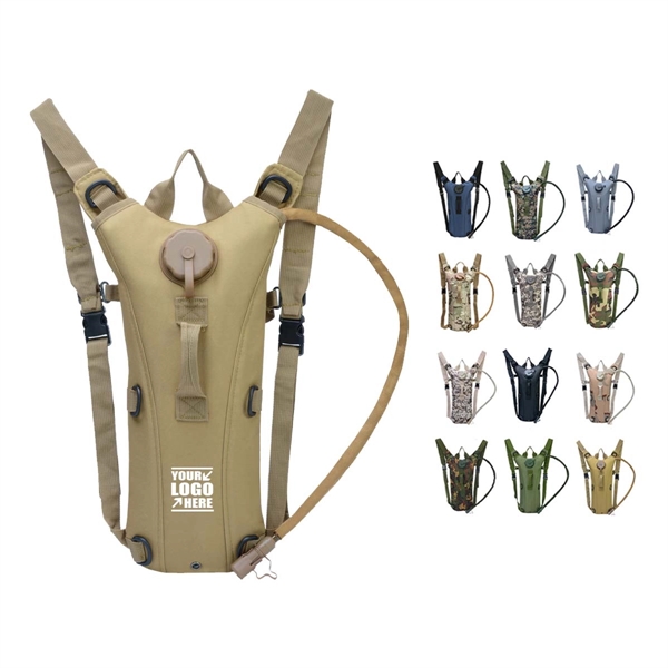 Hydration Pack Backpack with 3L Bladder - Hydration Pack Backpack with 3L Bladder - Image 0 of 2