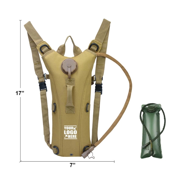 Hydration Pack Backpack with 3L Bladder - Hydration Pack Backpack with 3L Bladder - Image 1 of 2