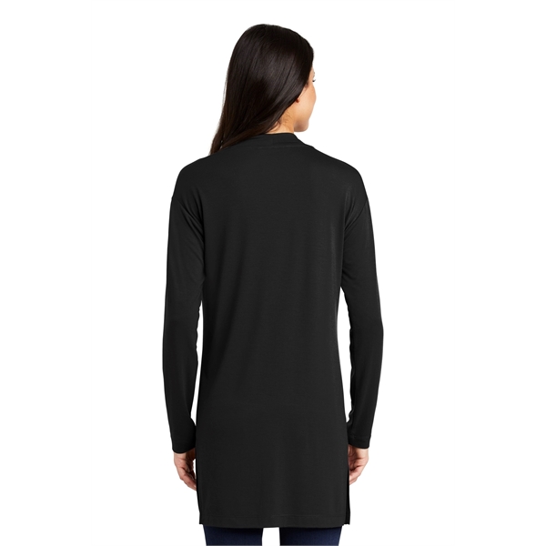 Port Authority Women's Concept Long Pocket Cardigan . - Port Authority Women's Concept Long Pocket Cardigan . - Image 1 of 10