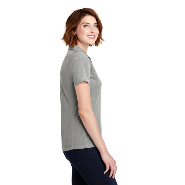 Port Authority Women's Poly Oxford Pique Polo. - Port Authority Women's Poly Oxford Pique Polo. - Image 2 of 20