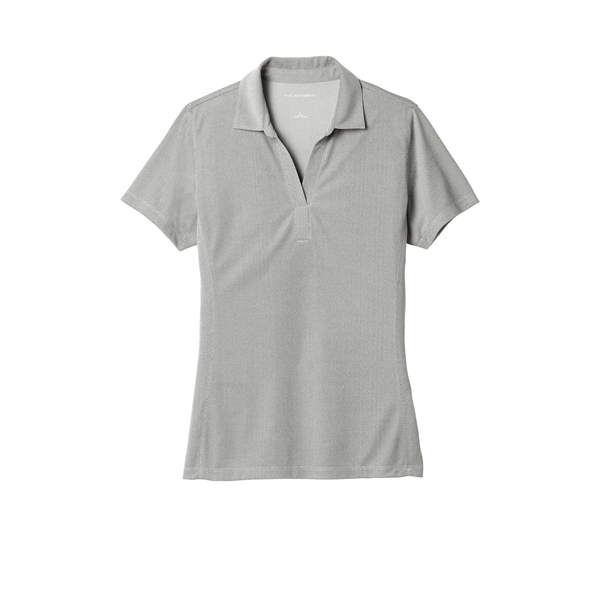 Port Authority Women's Poly Oxford Pique Polo. - Port Authority Women's Poly Oxford Pique Polo. - Image 3 of 20