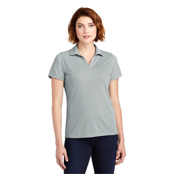 Port Authority Women's Poly Oxford Pique Polo. - Port Authority Women's Poly Oxford Pique Polo. - Image 6 of 20