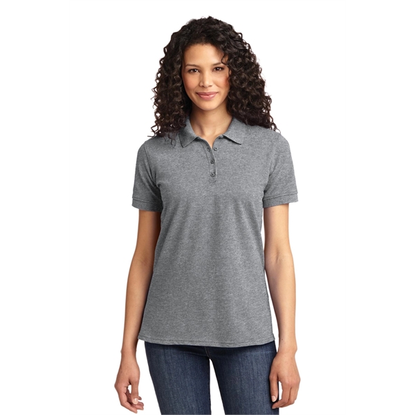 Port & Company Women's Core Blend Pique Polo. - Port & Company Women's Core Blend Pique Polo. - Image 47 of 74