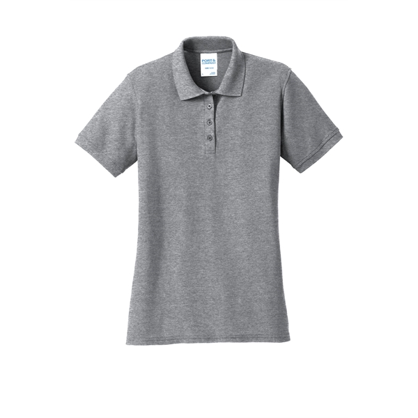 Port & Company Women's Core Blend Pique Polo. - Port & Company Women's Core Blend Pique Polo. - Image 3 of 74