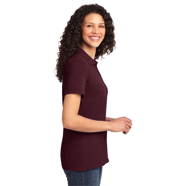 Port & Company Women's Core Blend Pique Polo. - Port & Company Women's Core Blend Pique Polo. - Image 7 of 74