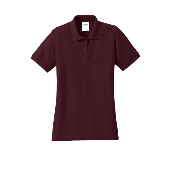 Port & Company Women's Core Blend Pique Polo. - Port & Company Women's Core Blend Pique Polo. - Image 8 of 74