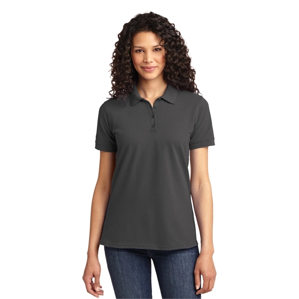 Port & Company Women's Core Blend Pique Polo. - Port & Company Women's Core Blend Pique Polo. - Image 51 of 74