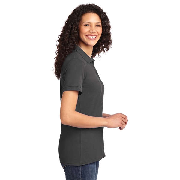 Port & Company Women's Core Blend Pique Polo. - Port & Company Women's Core Blend Pique Polo. - Image 11 of 74