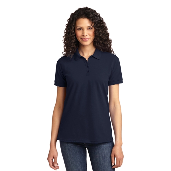 Port & Company Women's Core Blend Pique Polo. - Port & Company Women's Core Blend Pique Polo. - Image 55 of 74