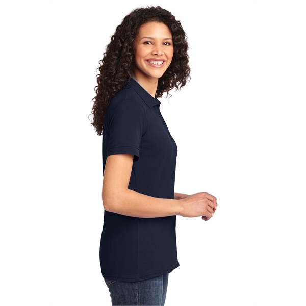 Port & Company Women's Core Blend Pique Polo. - Port & Company Women's Core Blend Pique Polo. - Image 19 of 74