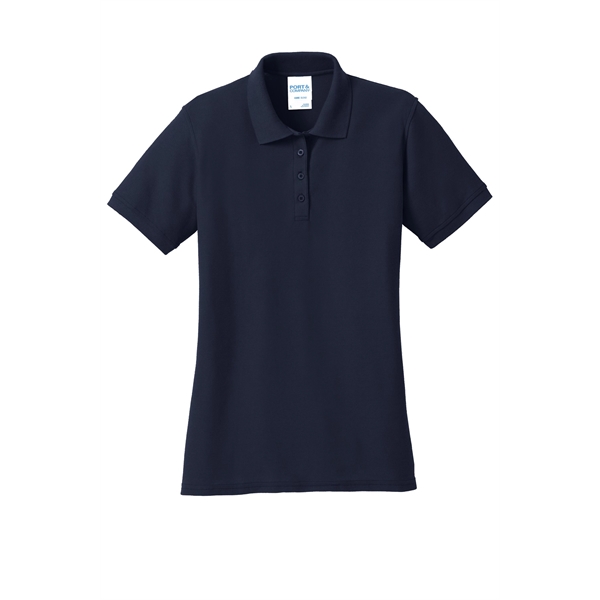 Port & Company Women's Core Blend Pique Polo. - Port & Company Women's Core Blend Pique Polo. - Image 20 of 74