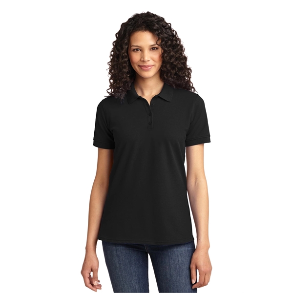 Port & Company Women's Core Blend Pique Polo. - Port & Company Women's Core Blend Pique Polo. - Image 57 of 74