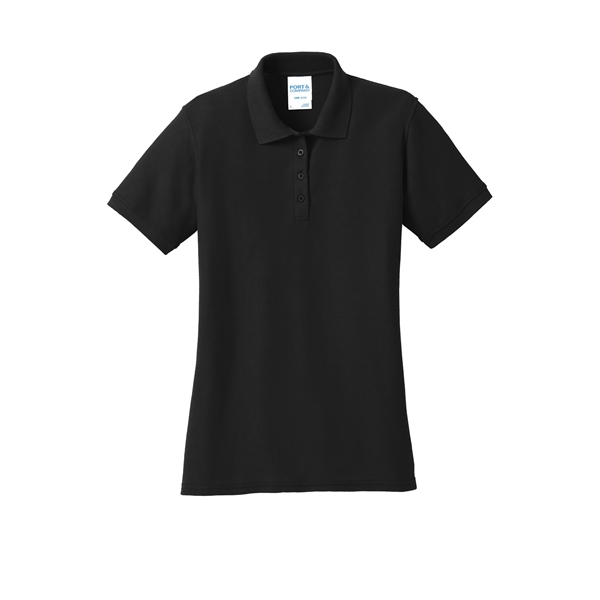 Port & Company Women's Core Blend Pique Polo. - Port & Company Women's Core Blend Pique Polo. - Image 24 of 74