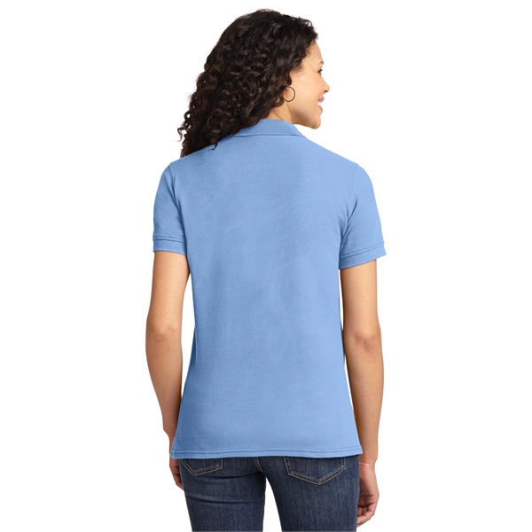 Port & Company Women's Core Blend Pique Polo. - Port & Company Women's Core Blend Pique Polo. - Image 29 of 74