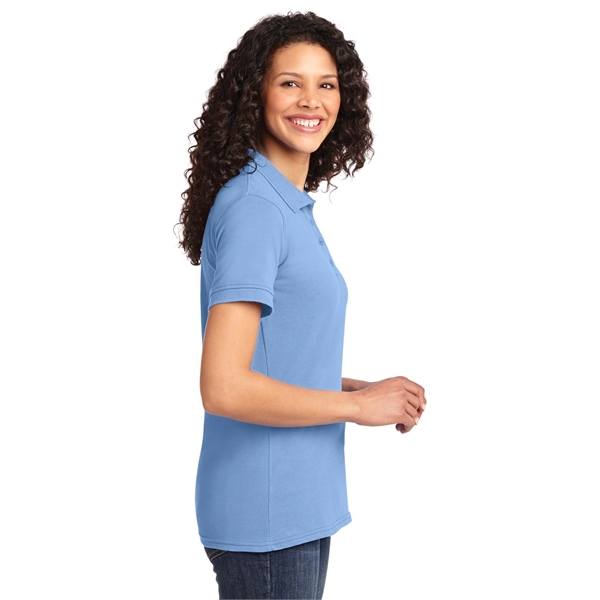 Port & Company Women's Core Blend Pique Polo. - Port & Company Women's Core Blend Pique Polo. - Image 30 of 74