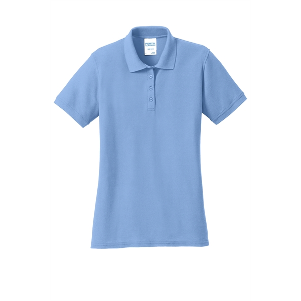 Port & Company Women's Core Blend Pique Polo. - Port & Company Women's Core Blend Pique Polo. - Image 31 of 74