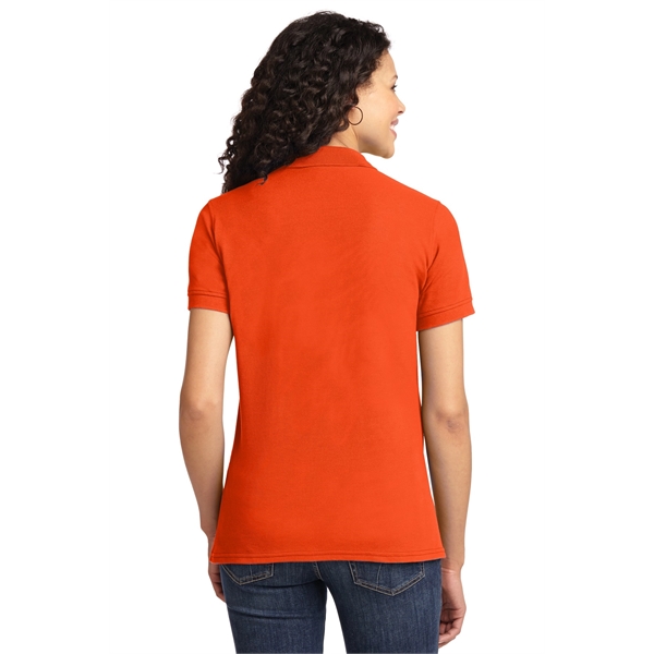 Port & Company Women's Core Blend Pique Polo. - Port & Company Women's Core Blend Pique Polo. - Image 37 of 74